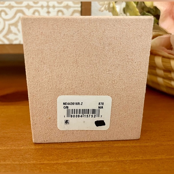 Cubic Zirconia Halo Stud Earrings Silver Nordstrom Gift Box - Picture 3 of 3